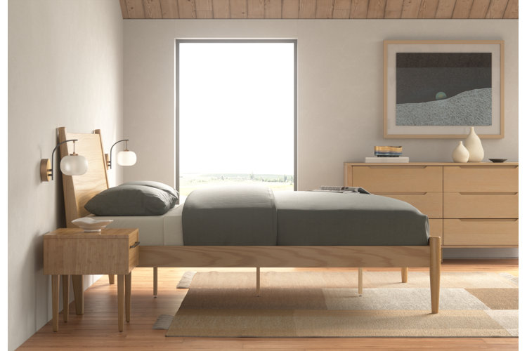 Scandi style deals bed